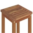 vidaXL 9 Piece Solid Acacia Wood Bar Set in Natural