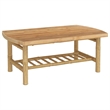 vidaXL 5 Piece Bamboo Garden Lounge Set in Gray/Natural