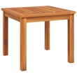 vidaXL 3 Piece Solid Acacia Wood Garden Lounge Set in Natural