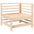 vidaXL 6 Piece Wood Garden Lounge Set in Natural
