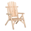 vidaXL 3 Piece Wood Medium Garden Lounge Set in Natural