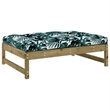vidaXL 6 Piece Wood Large Garden Lounge Set in Brown