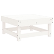 vidaXL 4 Piece Wood Garden Lounge Set in White