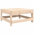 vidaXL 4 Piece Wood Small Garden Lounge Set in Natural