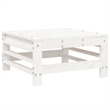 vidaXL 6 Piece Wood Medium Garden Lounge Set in White