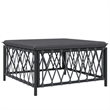 vidaXL 10 Piece Steel Garden Lounge Set in Anthracite