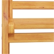 vidaXL Solid Acacia Wood Medium Garden Lounge Set in Natural