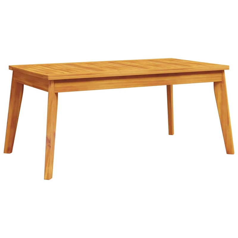 vidaXL Solid Acacia Wood Medium Garden Lounge Set in Natural