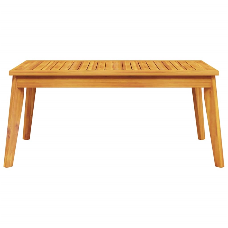 vidaXL Solid Acacia Wood Medium Garden Lounge Set in Natural