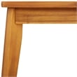 vidaXL Solid Acacia Wood Medium Garden Lounge Set in Natural