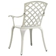 vidaXL Aluminum Medium Furniture Set in White