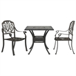 vidaXL Aluminum Medium Bistro Set