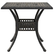vidaXL Aluminum Medium Bistro Set
