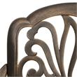 vidaXL Aluminum Medium Bistro Set