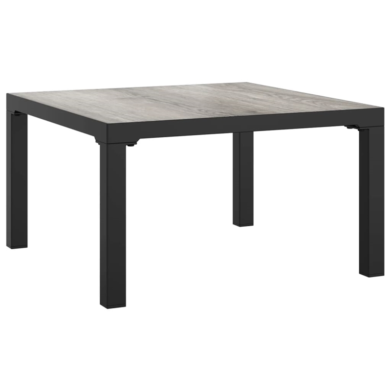 vidaXL 6 Piece Garden Lounge Set in Black/Gray