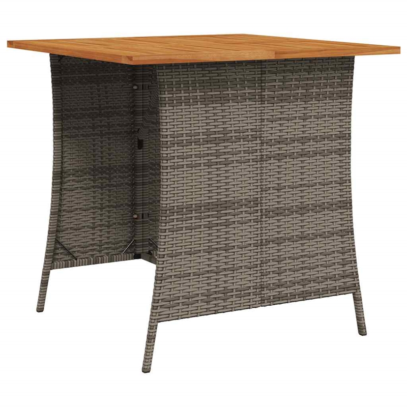 vidaXL Poly Rattan Sofa Set