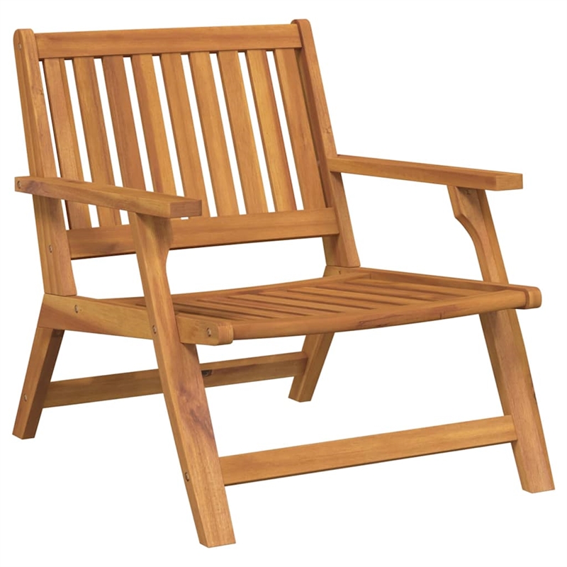 vidaXL Solid Acacia Wood Furniture Set in Brown