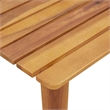 vidaXL Solid Acacia Wood Furniture Set in Brown