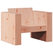 vidaXL 2 Piece Wood Medium Garden Lounge Set in Natural