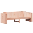 vidaXL 2 Piece Wood Medium Garden Lounge Set in Natural