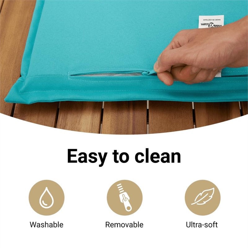 vidaXL Standard Sofa Set in Black/Blue