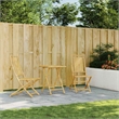 vidaXL Bamboo Small Bistro Set in Natural