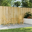 vidaXL Bamboo Bistro Set in Natural