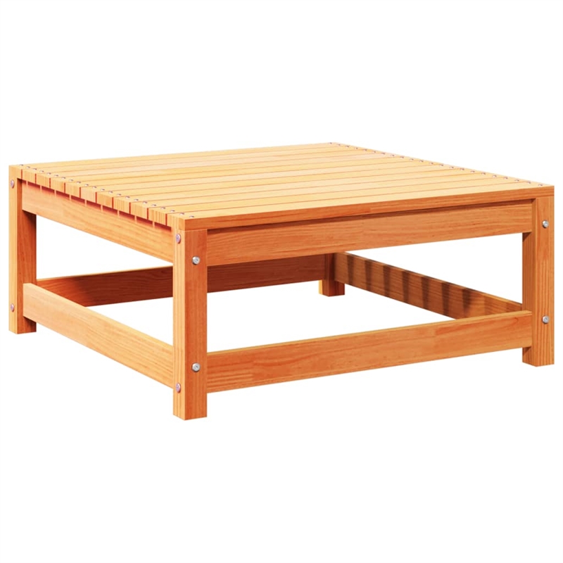 vidaXL Wood Small Sofa Set in Brown/Cream