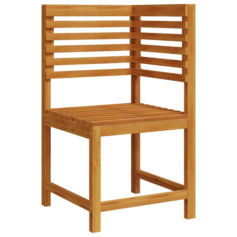 vidaXL 3 PC Solid Acacia Wood Small Garden Bench in Set in Brown