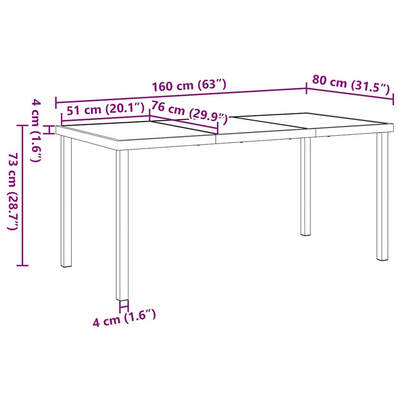 vidaXL Steel Furniture Set with Cushions in Black