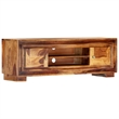 vidaXL Solid Acacia Wood Medium TV Cabinet in Brown