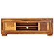 vidaXL Solid Acacia Wood Medium TV Cabinet in Brown