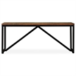 vidaXL Solid Reclaimed Wood Bench in Multi-Color