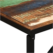 vidaXL Solid Reclaimed Wood Bench in Multi-Color