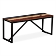vidaXL Solid Reclaimed Wood Bench in Multi-Color