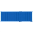 vidaXL Solid Acacia Wood Sun lounger in Royal Blue