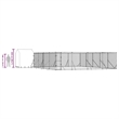 vidaXL Galvanized steel Outdoor Dog Kennel in Silver