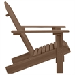vidaXL Hardwood Medium Durable Vintage Garden Chair in Brown