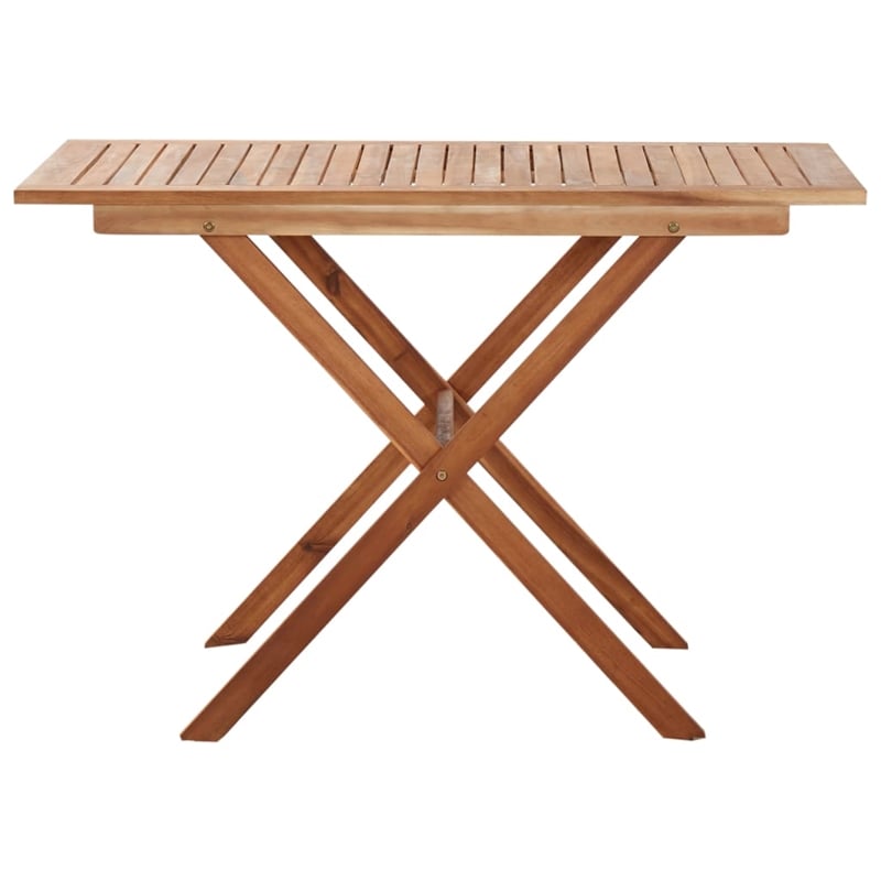 vidaXL Acacia Wood Outdoor Table in Brown