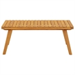 vidaXL Acacia Wood Coffee Table