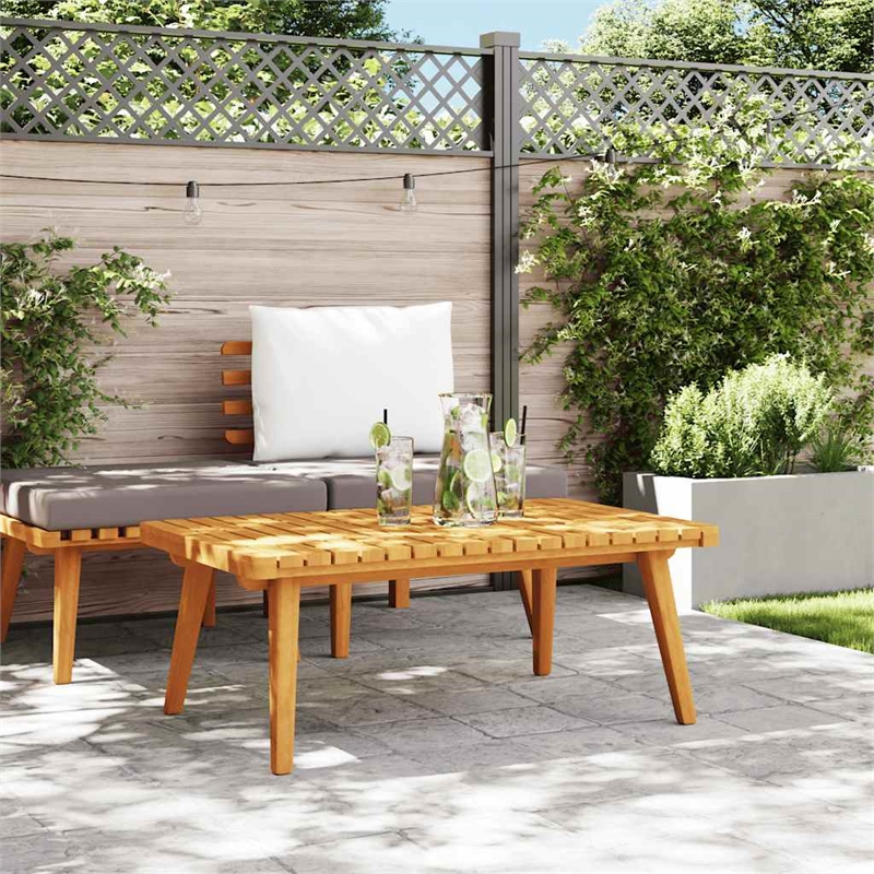 vidaXL Acacia Wood Coffee Table