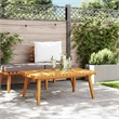 vidaXL Acacia Wood Coffee Table