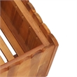 vidaXL Solid Acacia Wood Raised Garden Bed in Natural