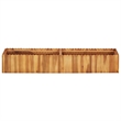 vidaXL Medium Solid Acacia Wood Raised Garden Bed in Natural