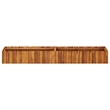 vidaXL Solid Acacia Wood Raised Garden Bed in Natural