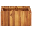 vidaXL Medium Solid Acacia Wood Raised Garden Bed in Natural