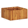 vidaXL Medium Solid Acacia Wood Raised Garden Bed in Natural