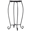 vidaXL Small Iron and ceramic Table in Black and White (Set of 3)