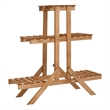 vidaXL Firwood Plant Stand in Natural