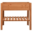 vidaXL Medium Firwood Garden Planter in Natural